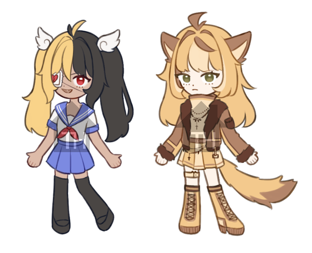 [ENDED] F2E Chibi Art Raffle on Toyhouse