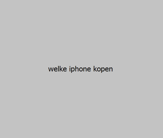 welke-iphone-kopen