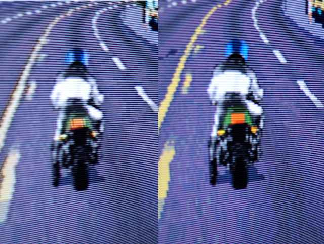 PS1 Composite vs RGB (Sony PVM-14m2e)