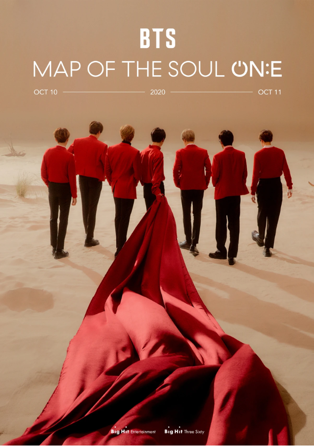 Póster de BTS Map of the Soul ON:E