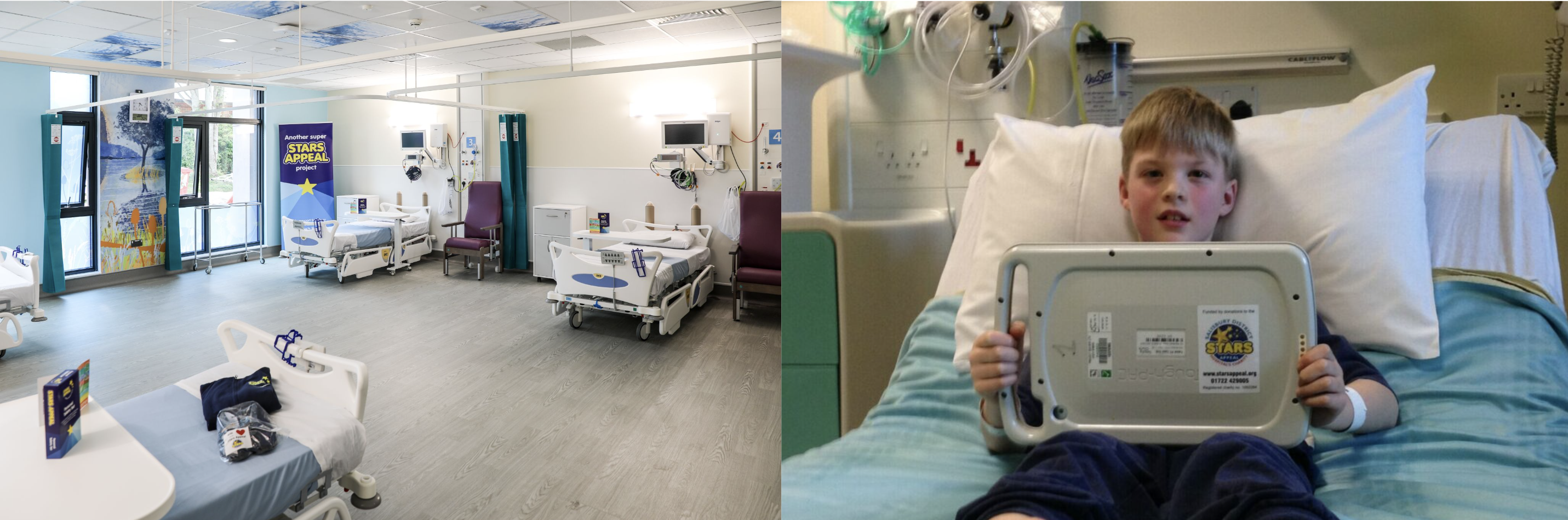 Imber Ward and Free Wifi 24/7 so patients can stay in touch