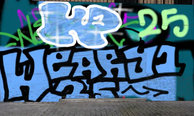Graffiti artwork by DECAY