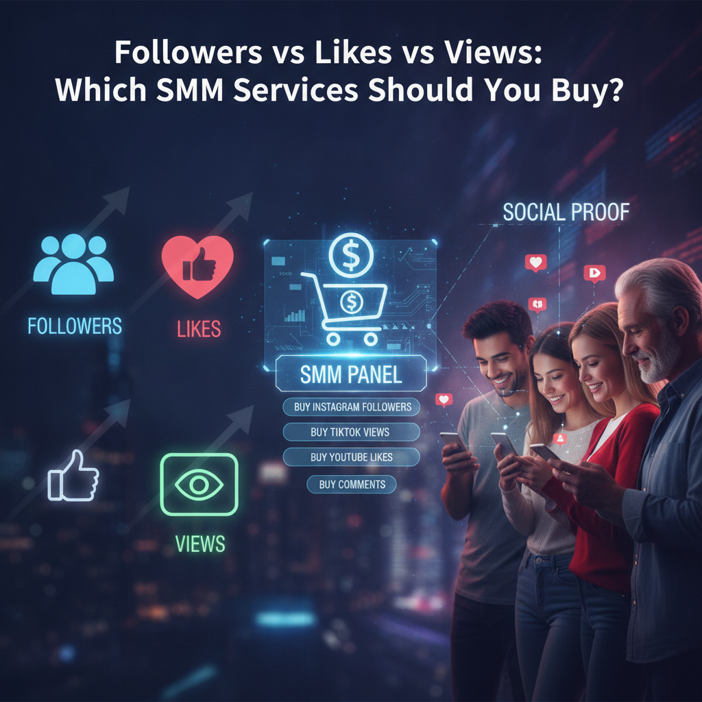 Followers vs Likes vs Views: Which SMM Services Should You Buy?