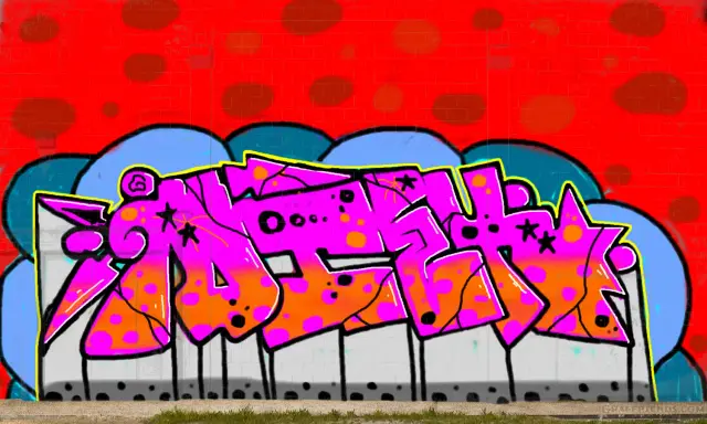 Graffiti artwork by Okeys