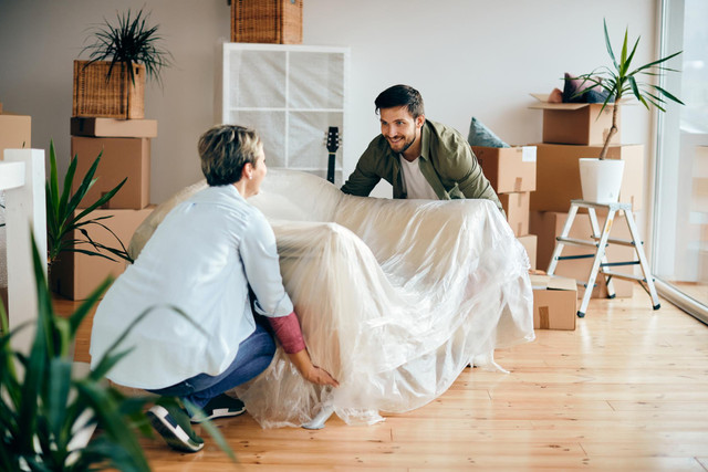 Man and van movers carrying cargo and secure packages in Greater Manchester