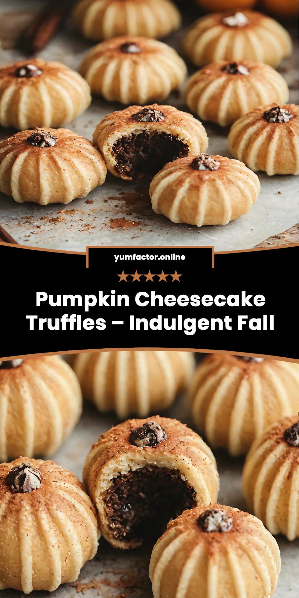 Pumpkin Cheesecake Truffles – Indulgent Fall Treats
