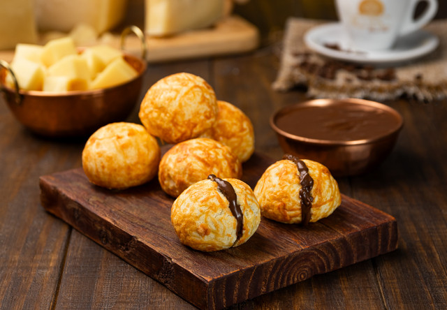 Pão de queijo sabor Avelã