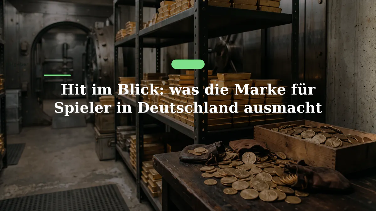 Hit im Blick: was die Marke für Spieler in Deutschland ausmacht