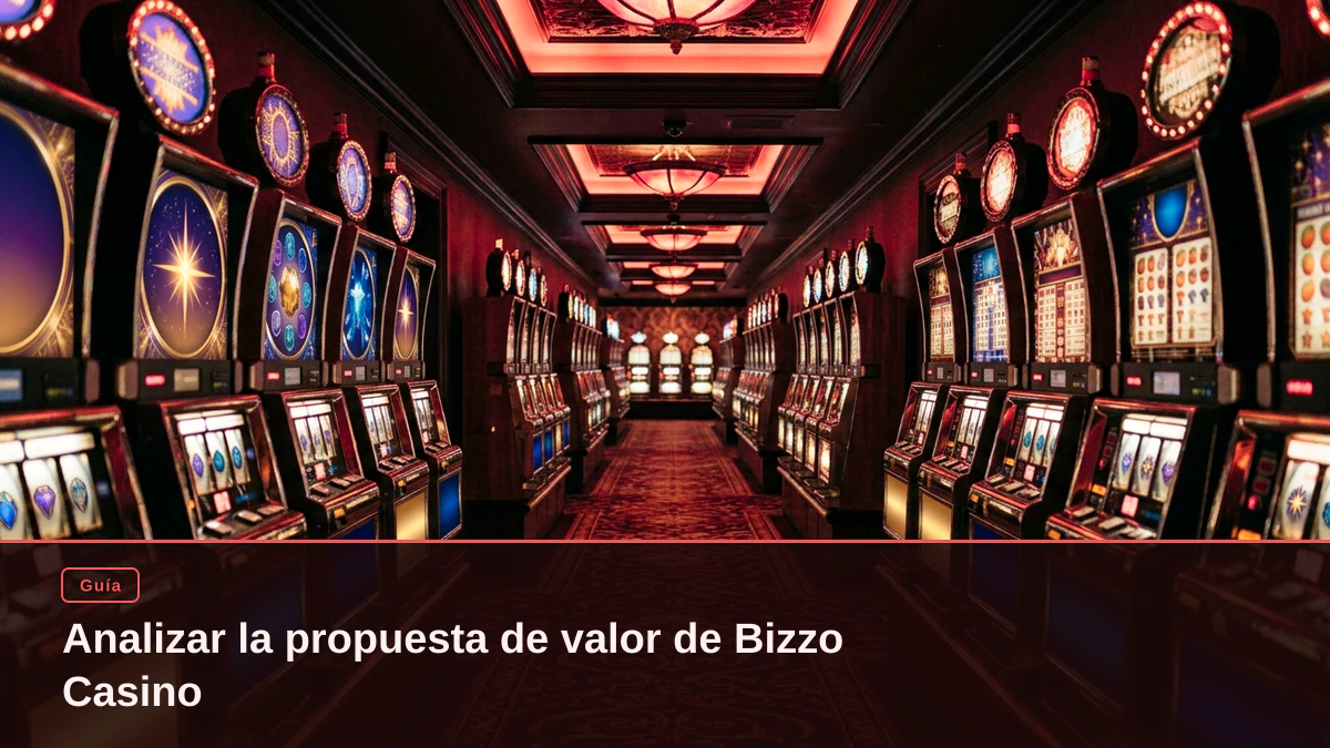 Analizar la propuesta de valor de Bizzo Casino