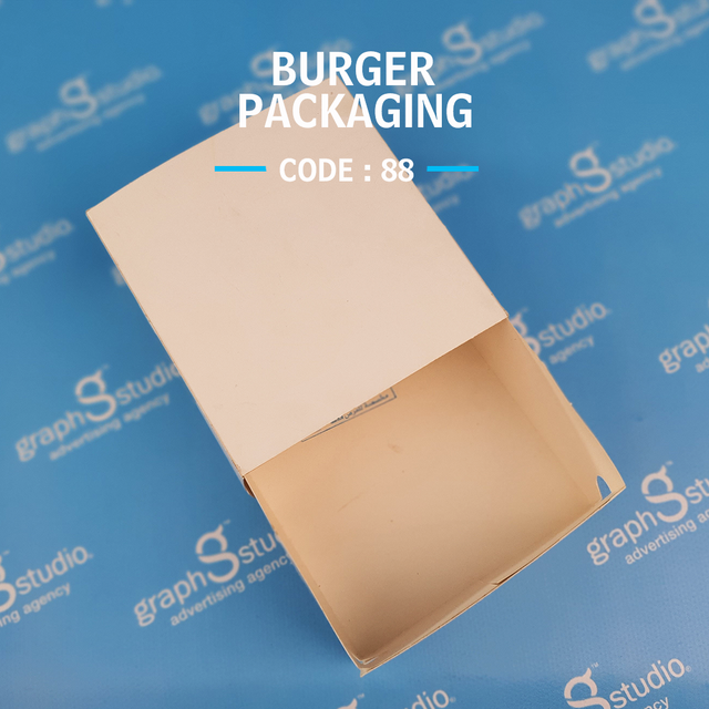 Burger box packaging