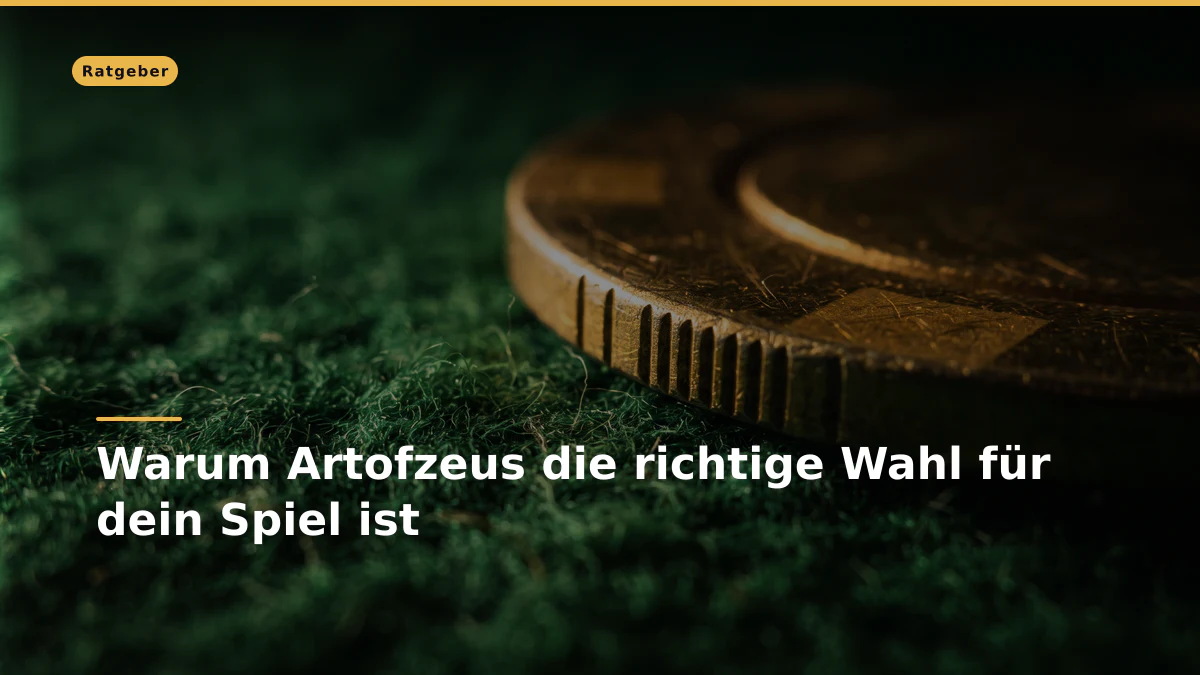 Warum Artofzeus die richtige Wahl für dein Spiel ist