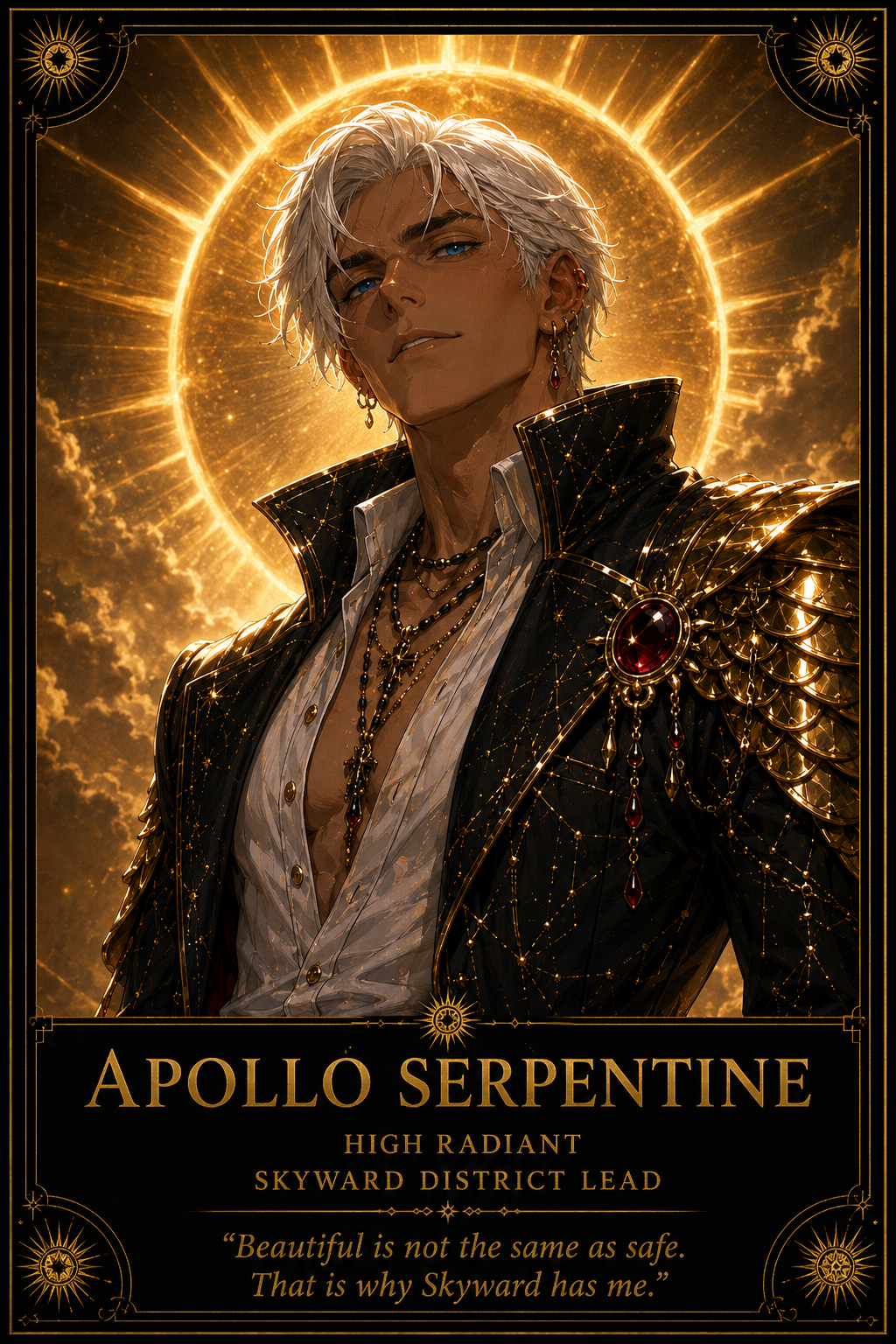 Apollo Serpentine, High Radiant and Skyward District Lead