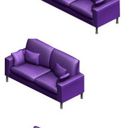 Superstar Purple Seating