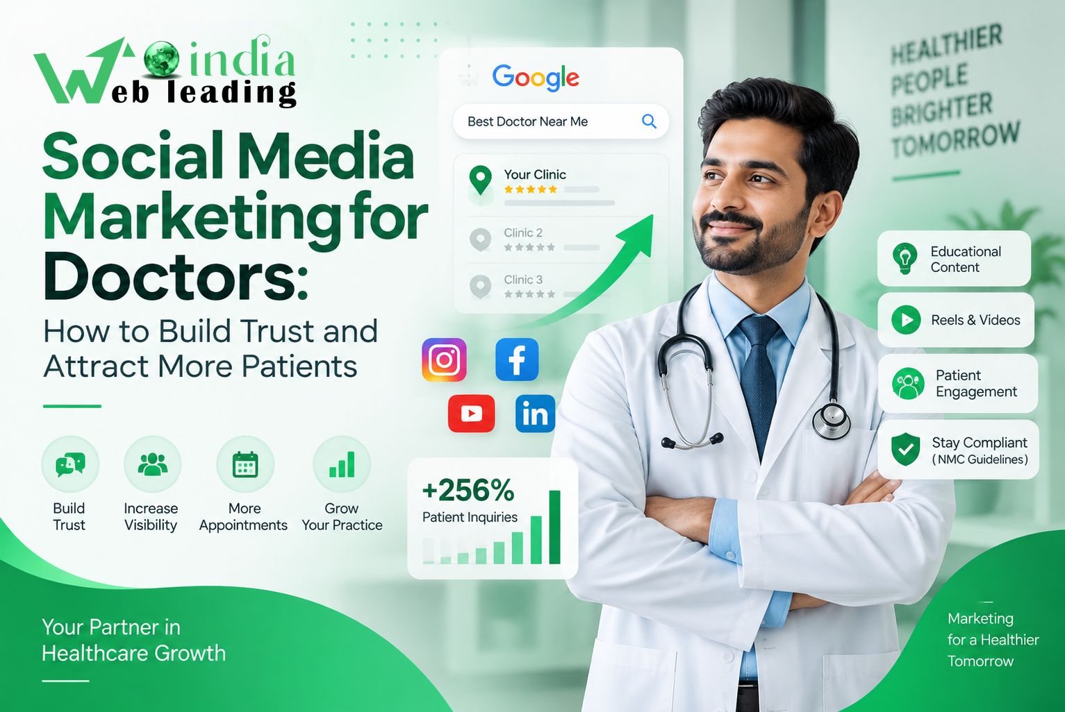 Social Media Marketing for Doctors: How to Build Trust and Attract More Patients