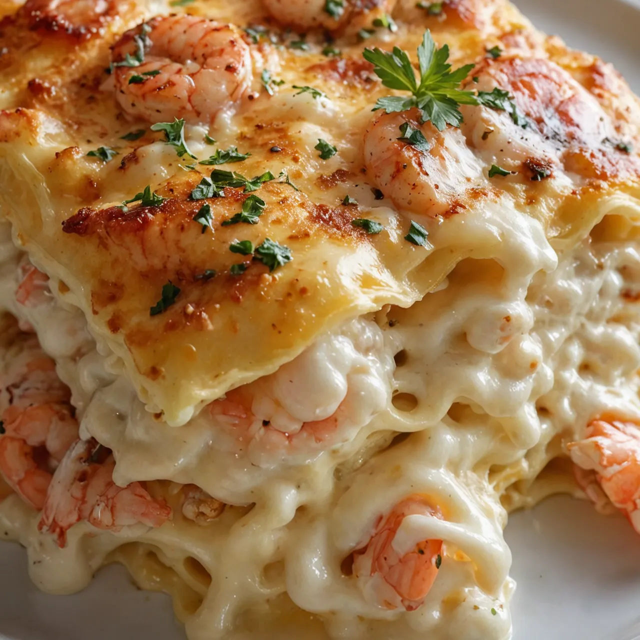 Ultimate Shrimp Crab Lasagna Recipe