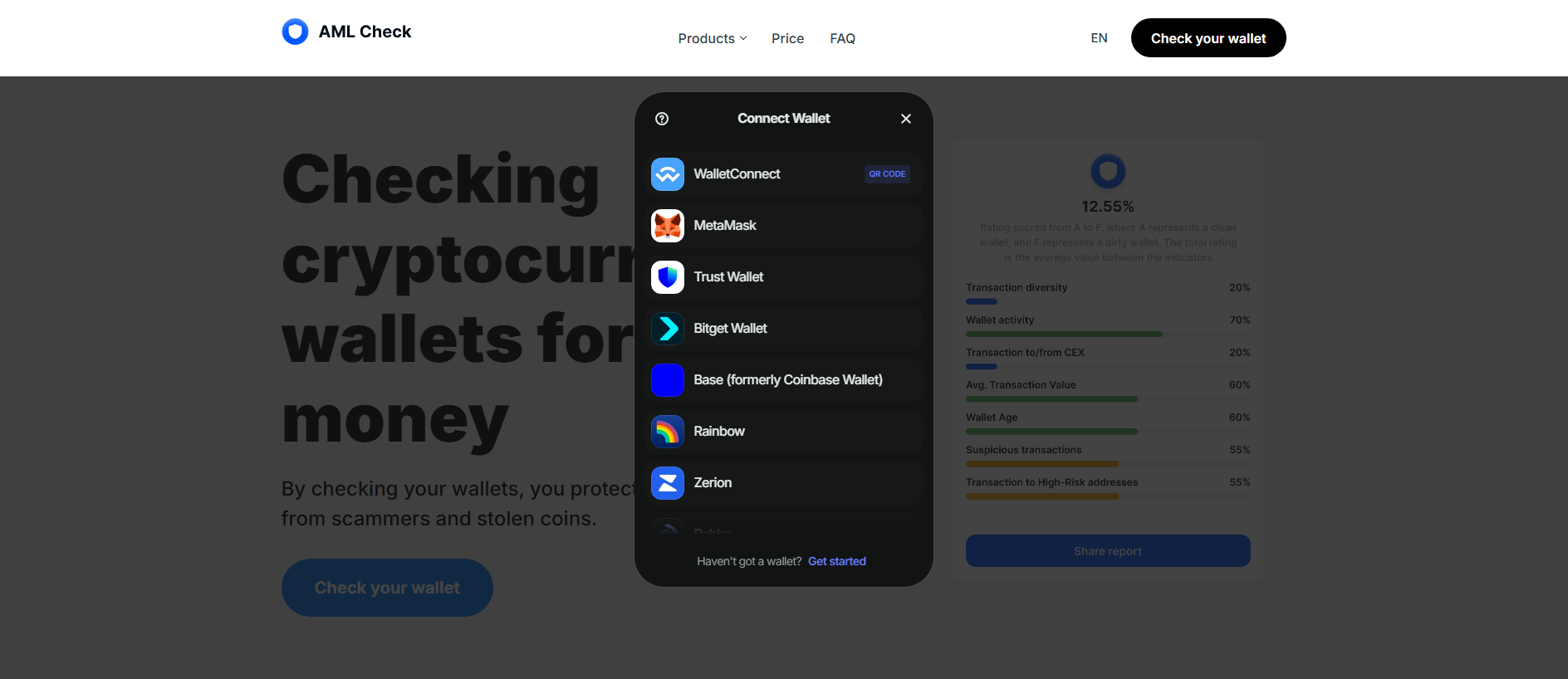 Forensic screenshot of [REDACTED] showing the phishing page layout