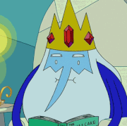 adventure time iceking eyebrows.gif