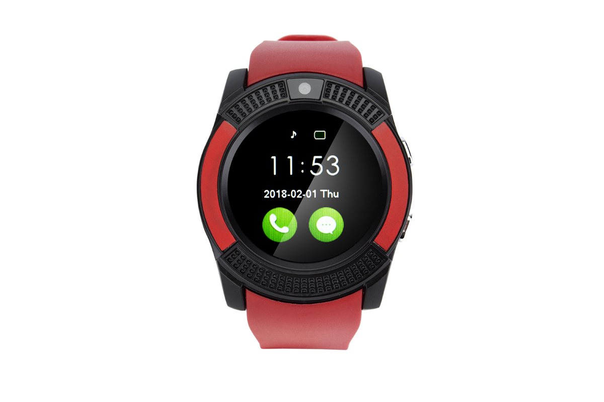 watchzone.pl SMARTWATCH RONEBERG R08 CZERWONY