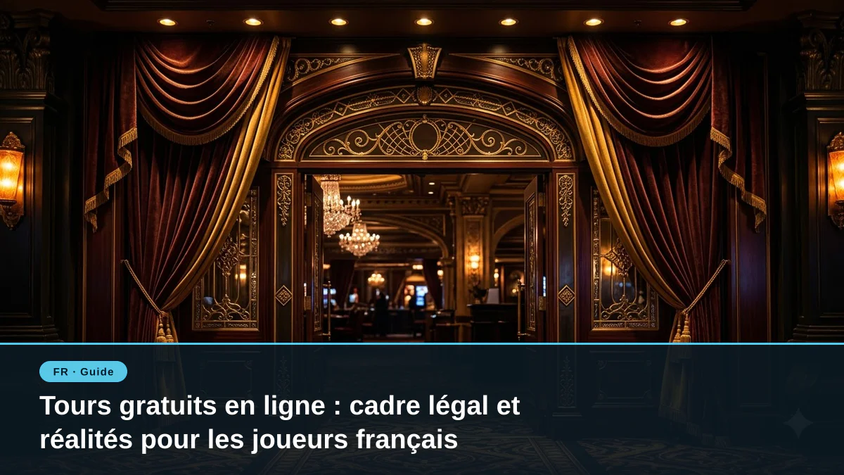 Tours gratuits en ligne : cadre légal et réalités pour les joueurs français