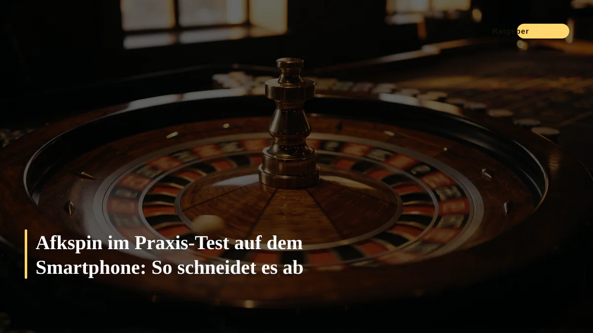 Afkspin im Praxis-Test auf dem Smartphone: So schneidet es ab