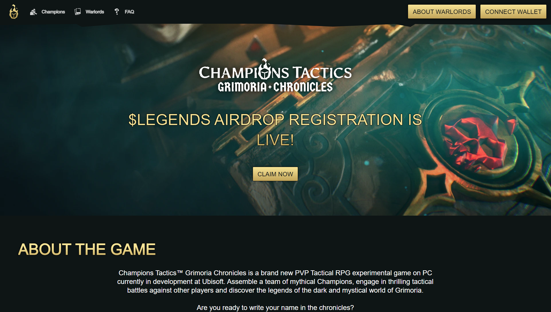 Stored capture of champion-tactic.pages.dev