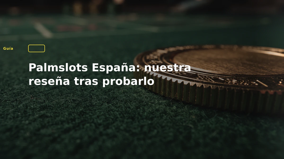 Palmslots España: nuestra reseña tras probarlo