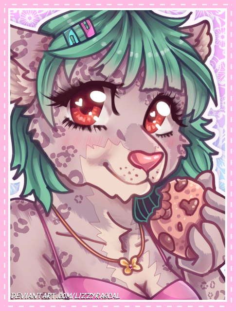2022 06 14 Fursona Portrait Cookies by Lizzy Rascal 919300924