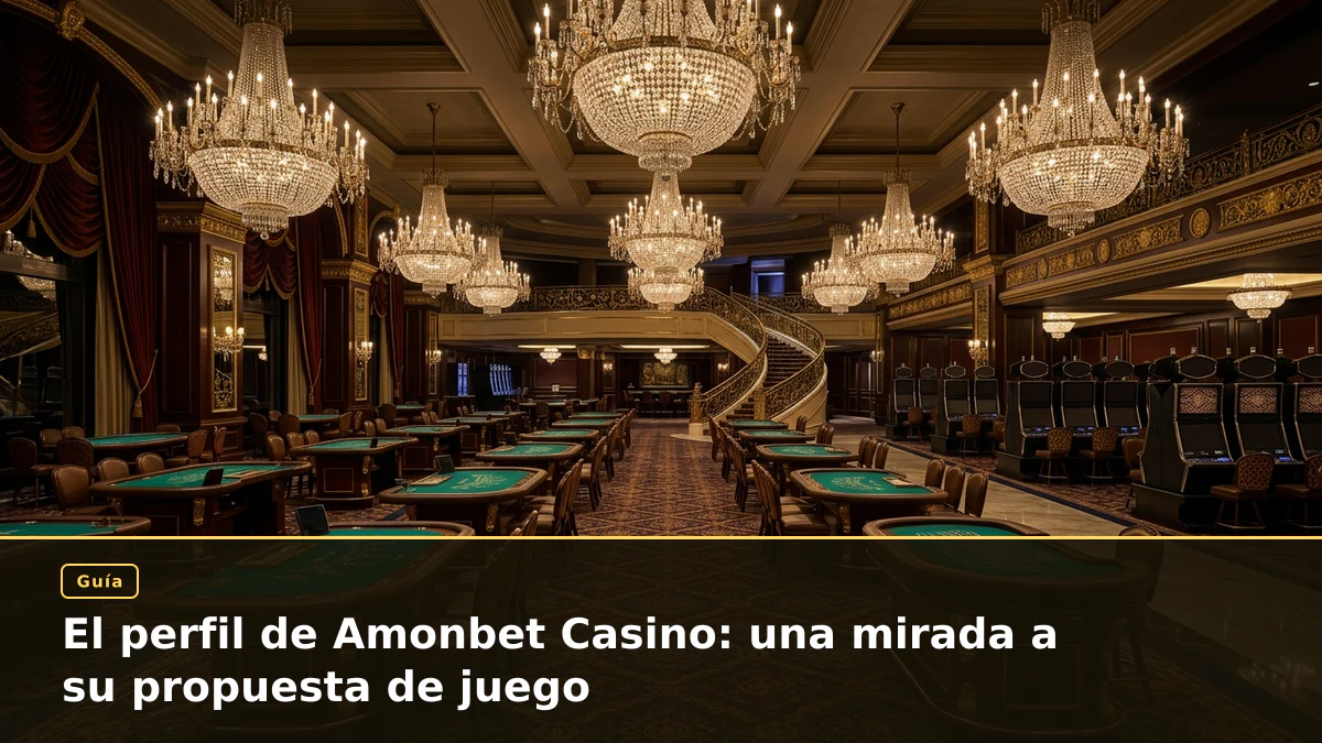 El perfil de Amonbet Casino: una mirada a su propuesta de juego