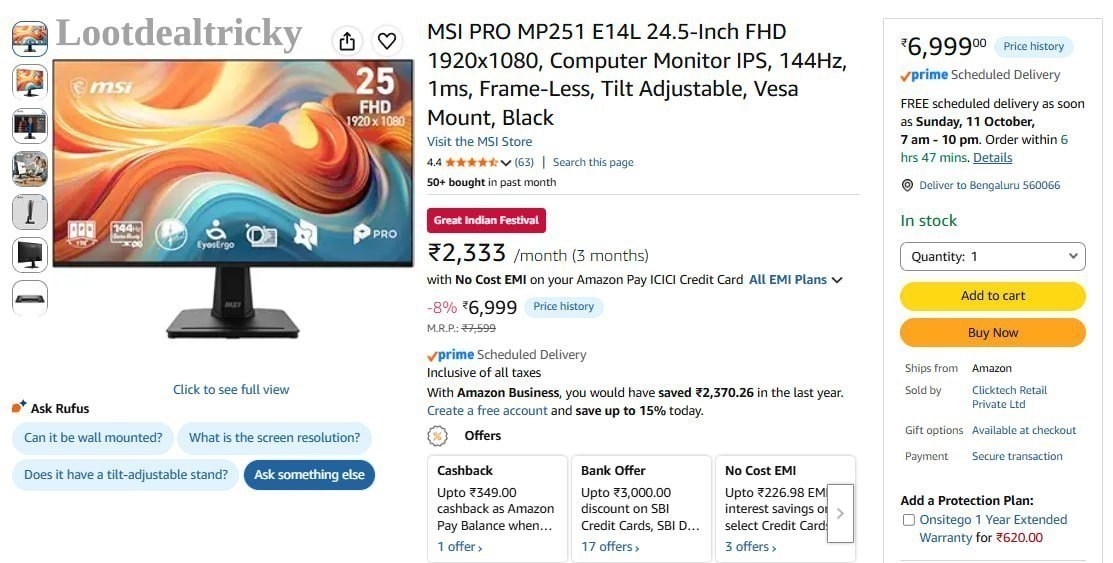 Msi Mp251 24 – Just ₹6300 | Lowest Price Deal Msi Mp251 24 – Just ₹6300 | Lowest Price Deal