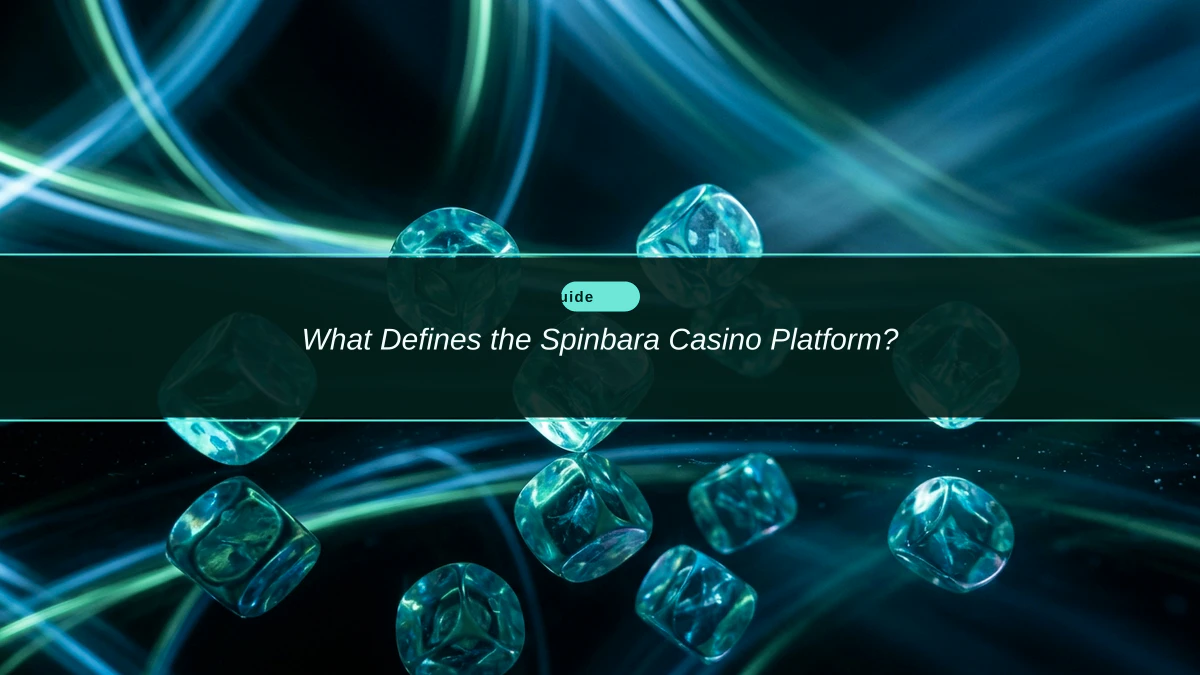 What Defines the Spinbara Casino Platform?