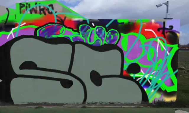 Graffiti artwork by 3OPK