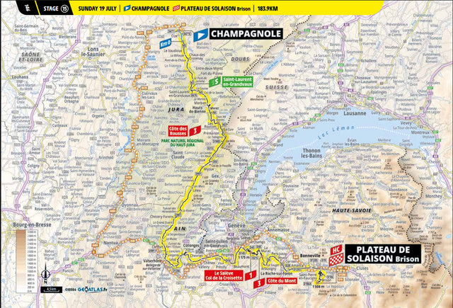 Stage 15 Route