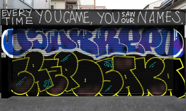 Graffiti artwork by osaka