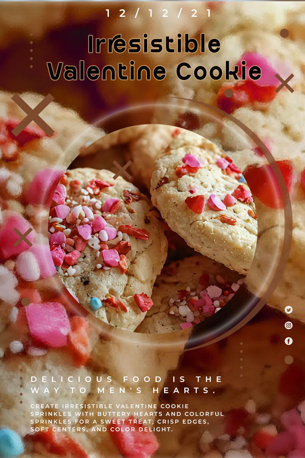 Irresistible Valentine Cookie Sprinkles