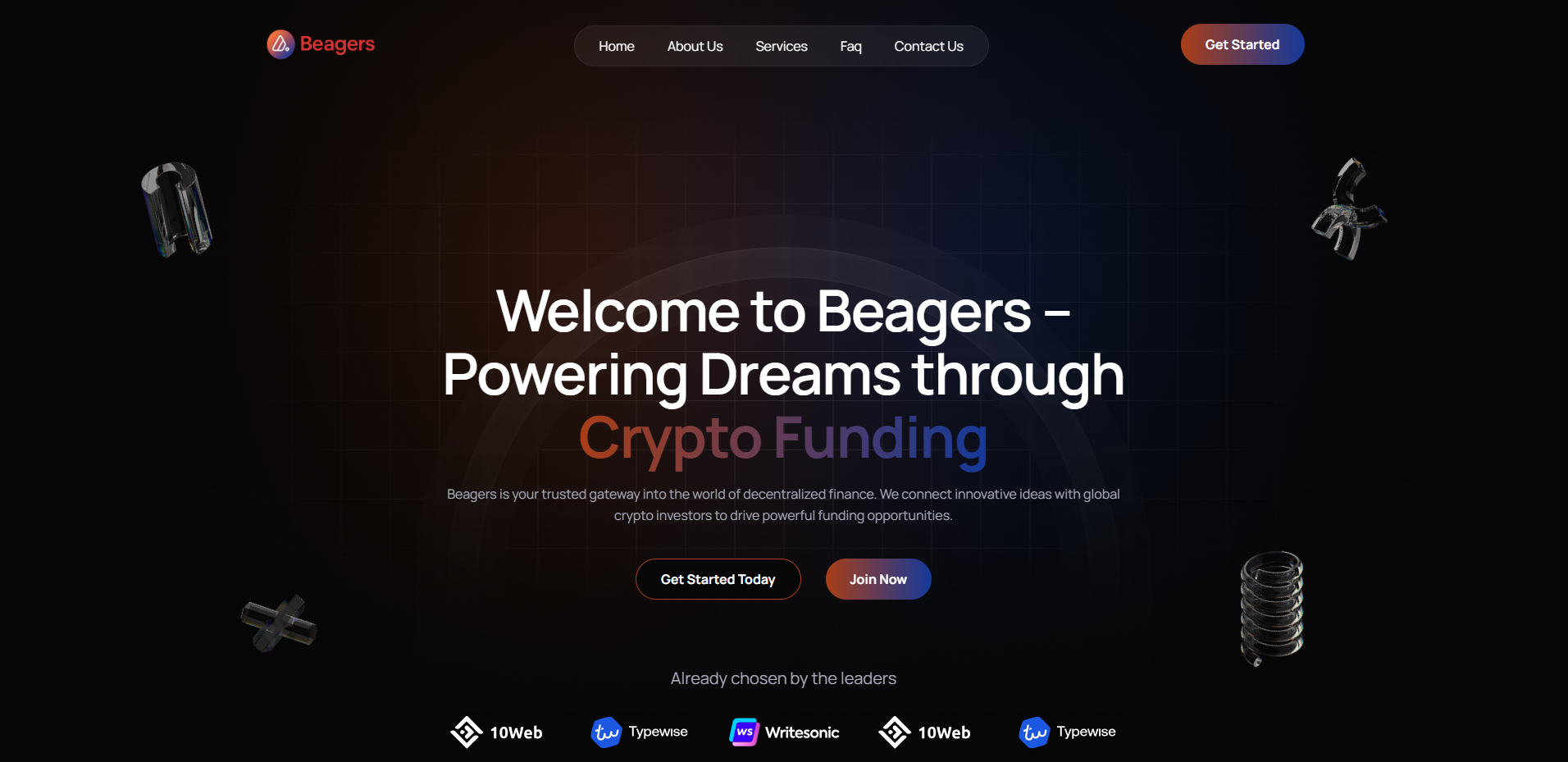 Screenshot of beagers.com