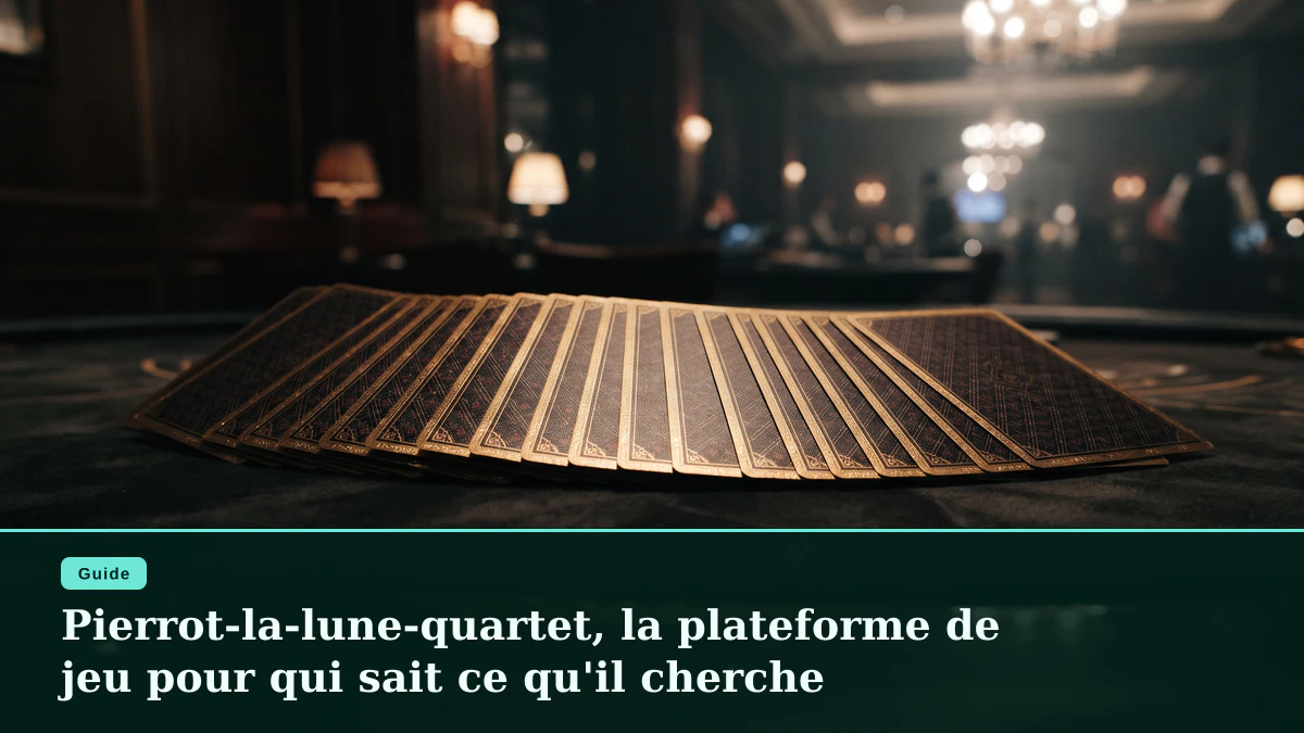 Pierrot-la-lune-quartet, la plateforme de jeu pour qui sait ce qu'il cherche