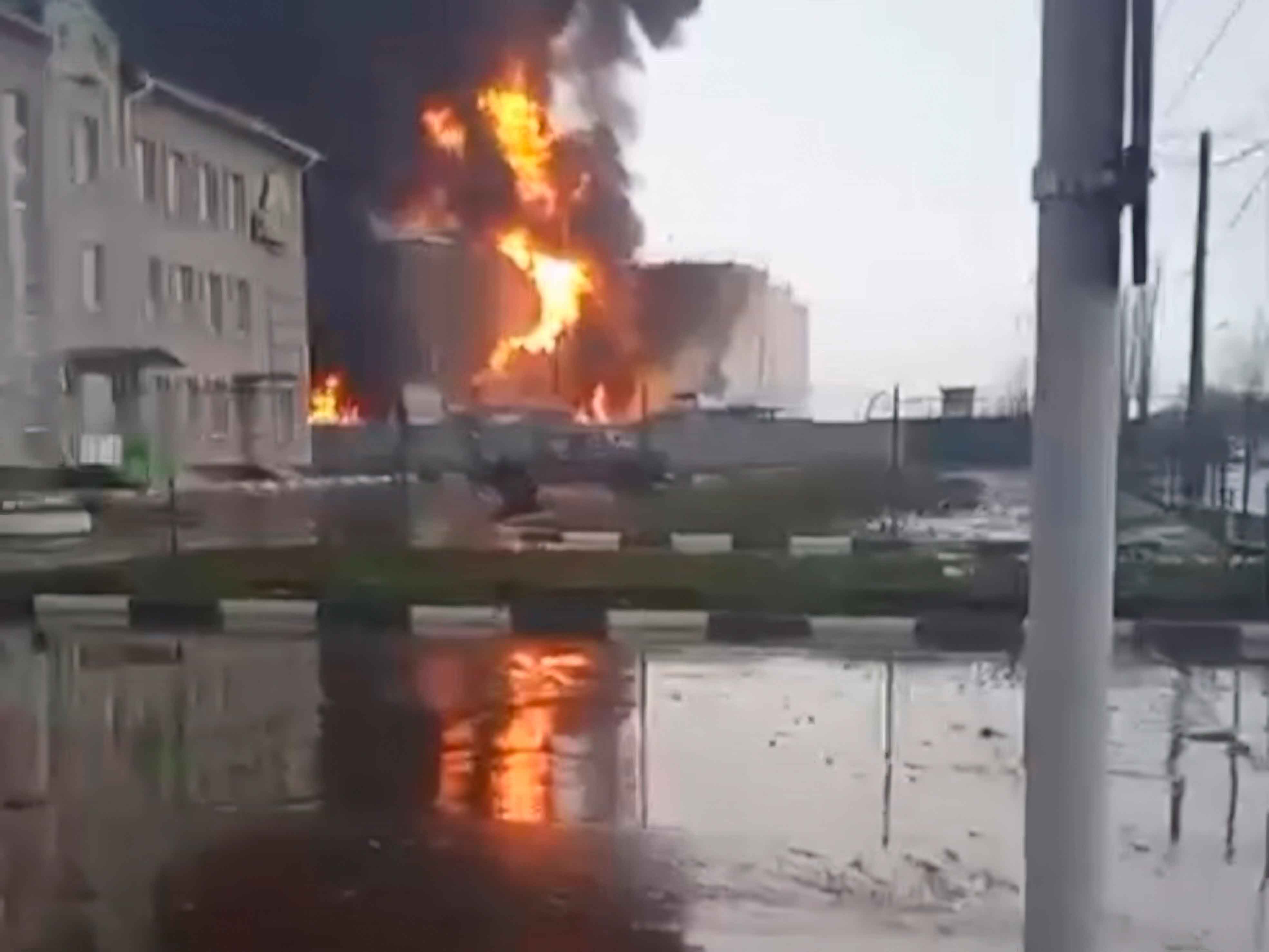 Через пожежу в порту згоріло 15 тисяч тонн олії підприємства з Кіровоградщини