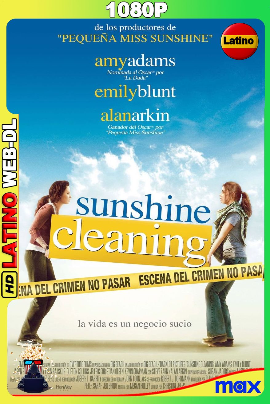 Sunshine Cleaning (2008) [1080p] {MAX} WEB-DL [Latino-Inglés]