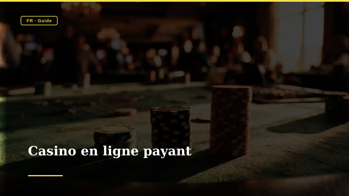 Casino en ligne payant