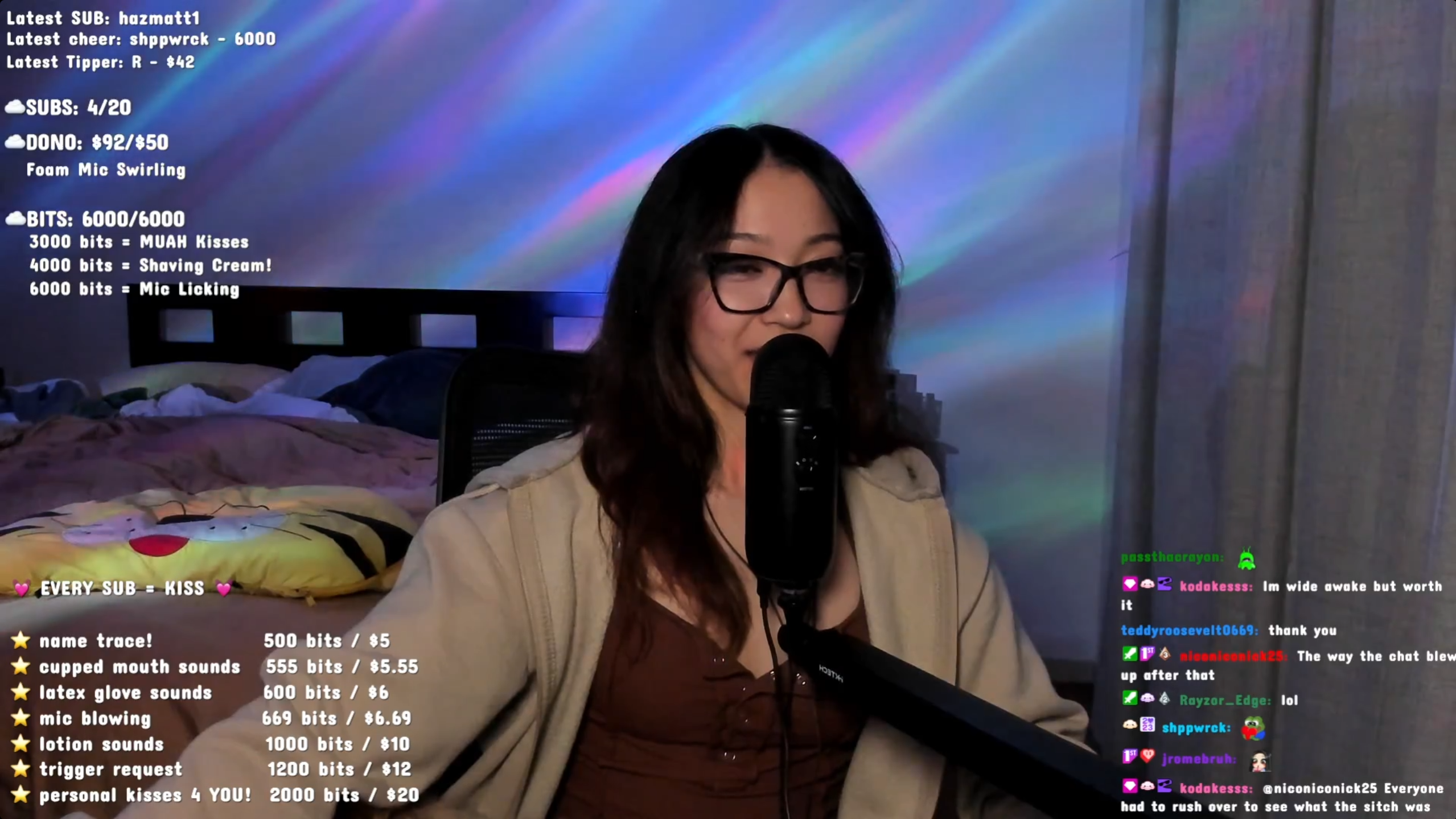 BlueYeti Licking ASMR [ Cloud Crystal ]