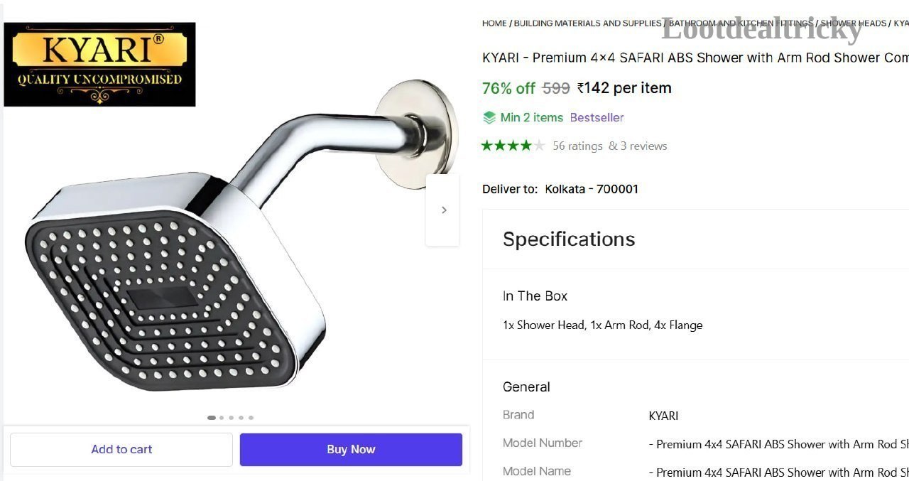 shower With Arm Offer Image