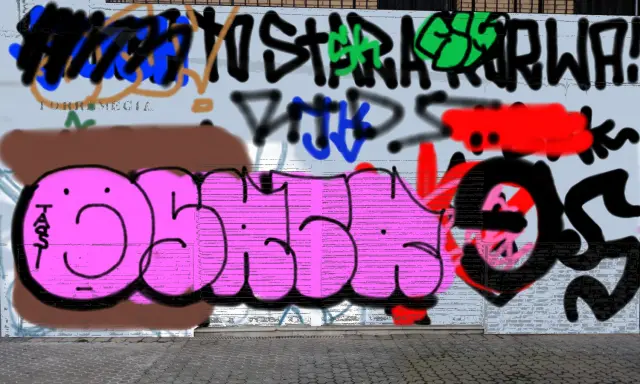 Graffiti artwork by osaka