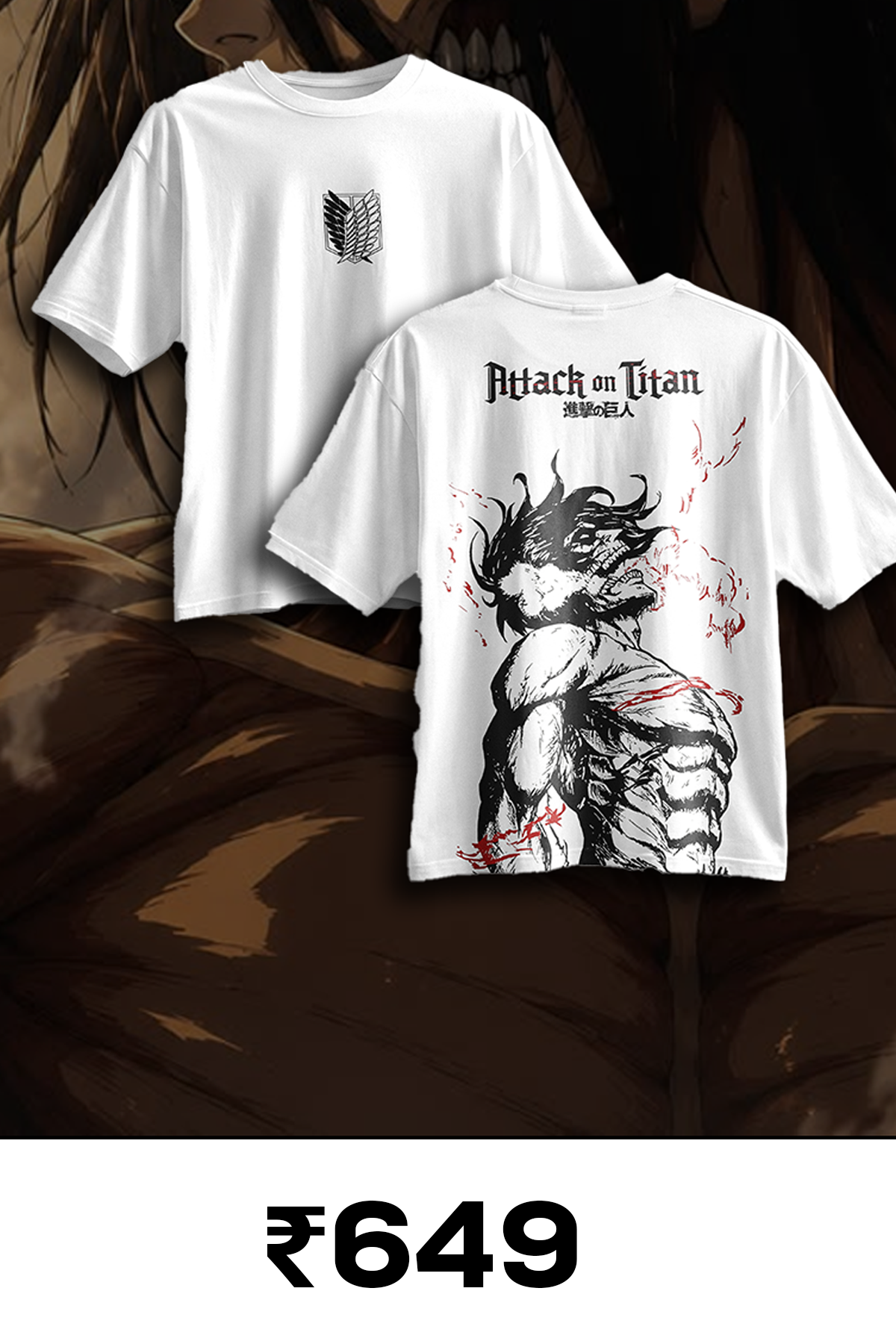 Attack on Titan Edition Tee
