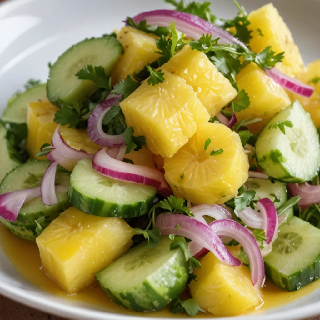 Pineapple Cucumber Salad: A Refreshing Summer Treat!