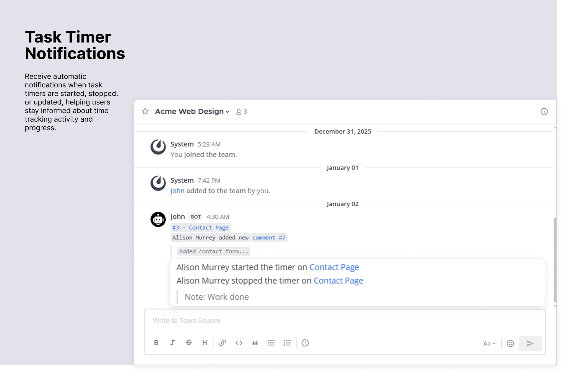 Mattermost Notifications Module for Perfex CRM