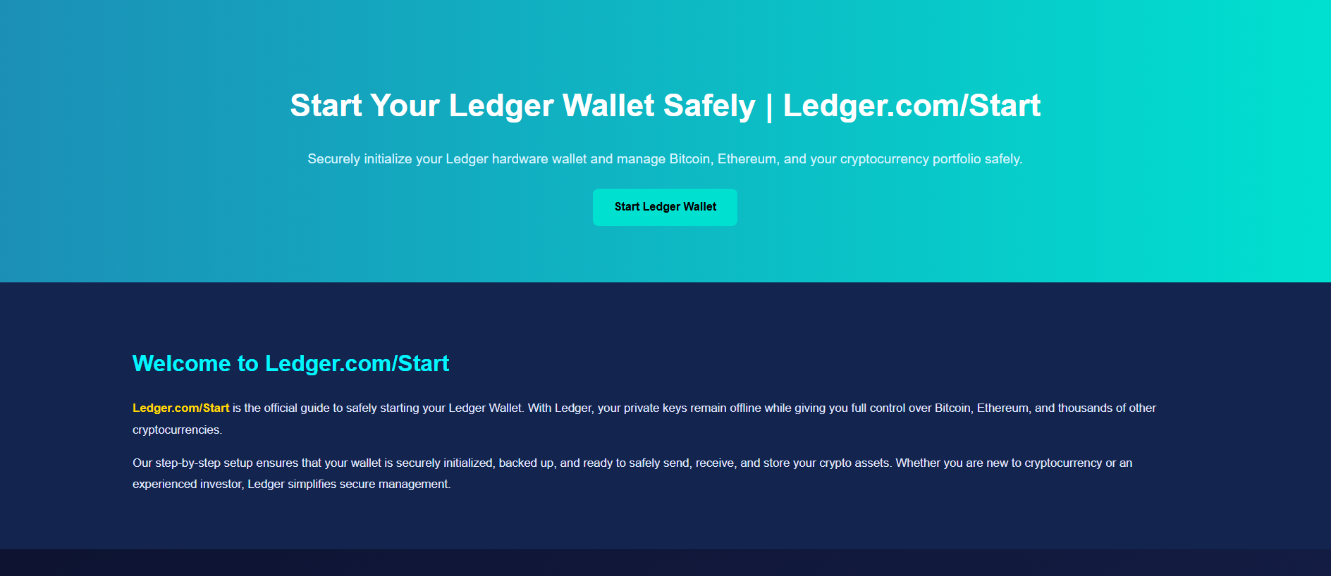 Screenshot of ledjje-com-start.pages.dev