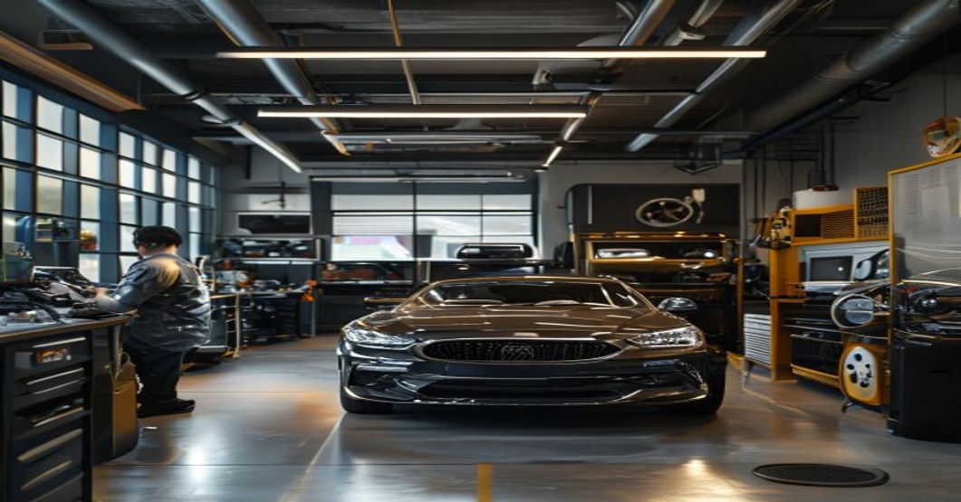 Tesla body repair and accident repair in Singapore