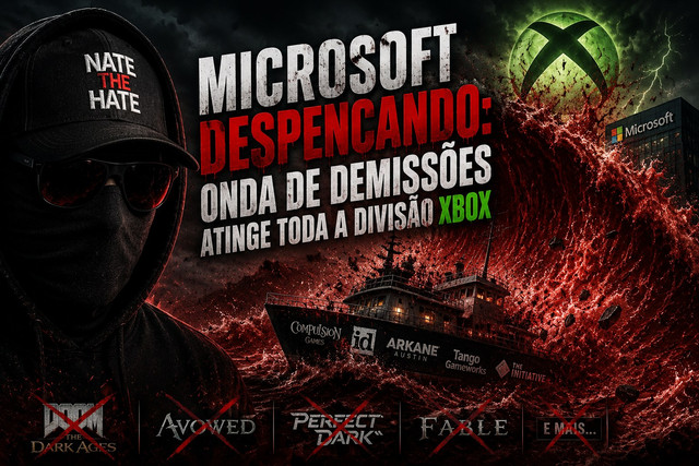 VAZAMENTO APONTA "BANHO DE SANGUE" NA XBOX E POSSÍVEL FECHAMENTO DE ESTÚDIOS