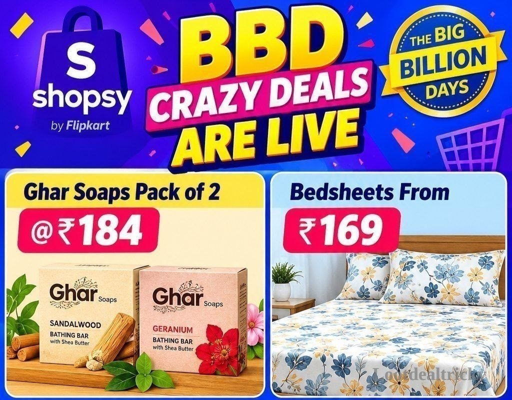 shopsy Bbd Crazy – Just ₹184 | Huge Savings Offer shopsy Bbd Crazy – Just ₹184 | Huge Savings Offer