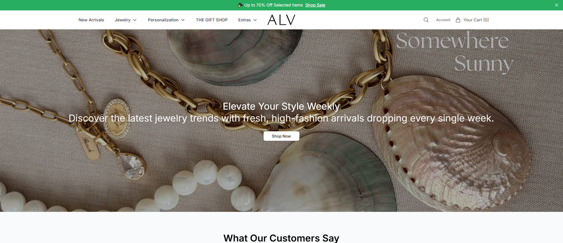Stored capture of alvjewels.shop